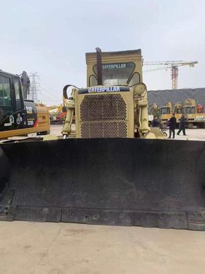 قدرتمندی دست دوم Caterpillar D7G Dozer بهره وری انرژی 6 راه تیغه