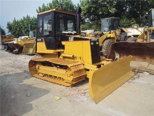 6 راه تیغه مینی استفاده شده بلدوزر Caterpillar D4C LGP Crawler نصب بلدوزر
