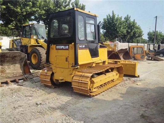 6 راه تیغه مینی استفاده شده بلدوزر Caterpillar D4C LGP Crawler نصب بلدوزر