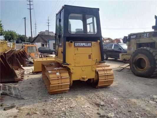 6 راه تیغه مینی استفاده شده بلدوزر Caterpillar D4C LGP Crawler نصب بلدوزر