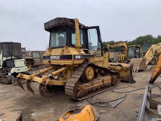 موتور بالا D5M XL استفاده شده Caterpillar بلدوزر خزنده با سیستم هیدرولیک