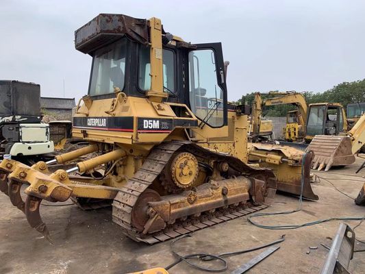 موتور بالا D5M XL استفاده شده Caterpillar بلدوزر خزنده با سیستم هیدرولیک
