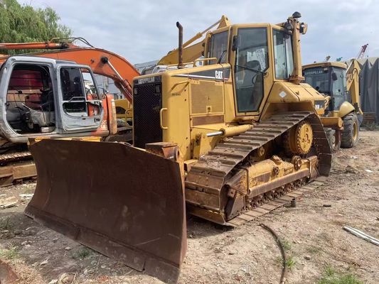رنگ اصلی Caterpillar D6N XL استفاده شده بلدوزر کوچک با ریپر هیدرولیک