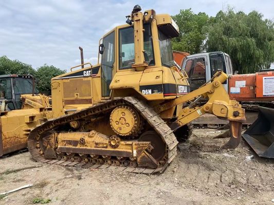رنگ اصلی Caterpillar D6N XL استفاده شده بلدوزر کوچک با ریپر هیدرولیک