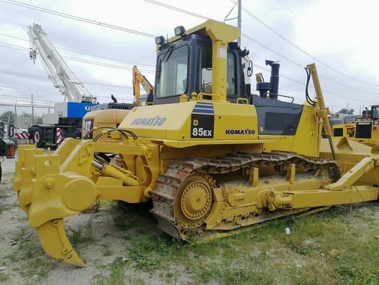 کاماتسو D85EX-15 دوسر دست دوم خزنده نصب شده با ریپر هیدرولیک