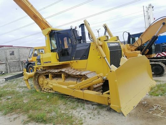 کاماتسو D85EX-15 دوسر دست دوم خزنده نصب شده با ریپر هیدرولیک