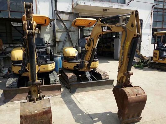 رنگ اصلی 303 CR استفاده شده CAT Excavator بهره وری انرژی استفاده شده CAT Mini Excavator