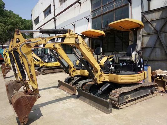 رنگ اصلی 303 CR استفاده شده CAT Excavator بهره وری انرژی استفاده شده CAT Mini Excavator