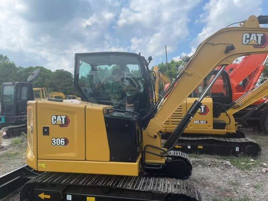 کاوشگر هیدرولیک انگشت بزرگ استفاده شده CAT کاوشگر هیدرولیک سریع 306 CAT Excavator