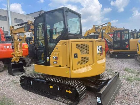کاوشگر هیدرولیک انگشت بزرگ استفاده شده CAT کاوشگر هیدرولیک سریع 306 CAT Excavator
