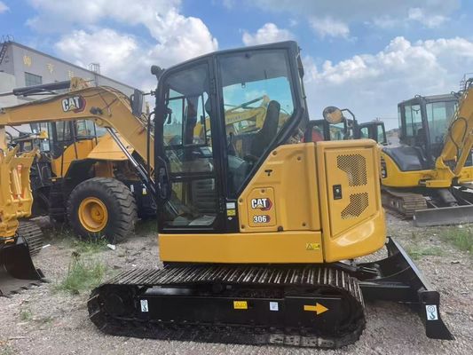 کاوشگر هیدرولیک انگشت بزرگ استفاده شده CAT کاوشگر هیدرولیک سریع 306 CAT Excavator
