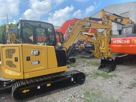 کاوشگر هیدرولیک انگشت بزرگ استفاده شده CAT کاوشگر هیدرولیک سریع 306 CAT Excavator