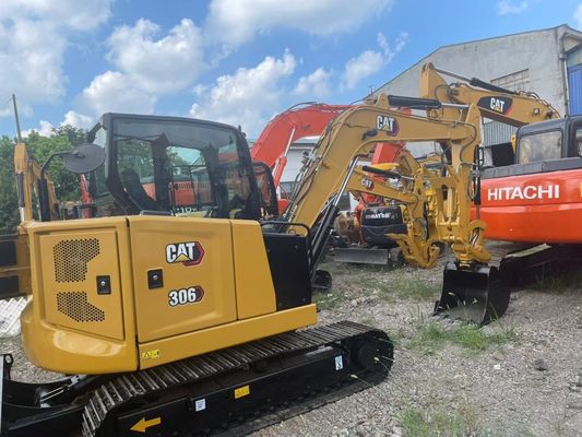 کاوشگر هیدرولیک انگشت بزرگ استفاده شده CAT کاوشگر هیدرولیک سریع 306 CAT Excavator