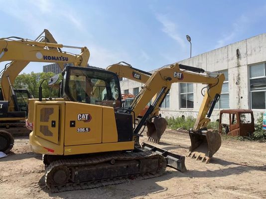 Caterpillar 306.5 مینی کاوشگر دست دوم بهره وری سوخت برای ساخت و ساز