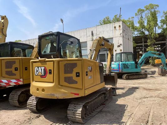 Caterpillar 306.5 مینی کاوشگر دست دوم بهره وری سوخت برای ساخت و ساز