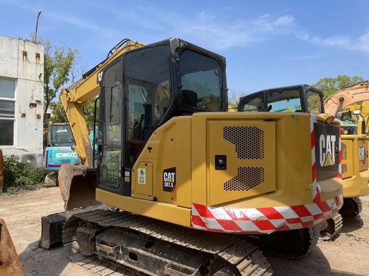 Caterpillar 307.5 ماشین حفاری استفاده شده CAT 306 306.5 307.5 رنگ اصلی