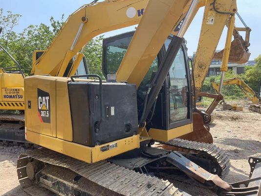 Caterpillar 307.5 ماشین حفاری استفاده شده CAT 306 306.5 307.5 رنگ اصلی