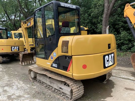 کمپکت Caterpillar 306D مینی کرولر Excavator اصلی ژاپن دست دوم