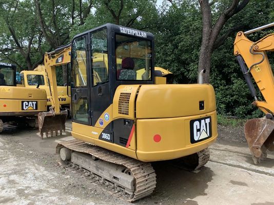 کمپکت Caterpillar 306D مینی کرولر Excavator اصلی ژاپن دست دوم