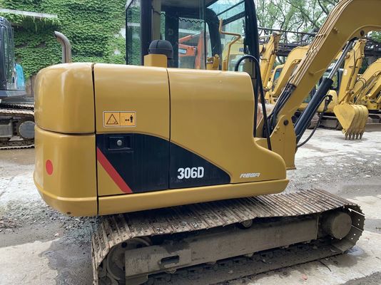 کمپکت Caterpillar 306D مینی کرولر Excavator اصلی ژاپن دست دوم