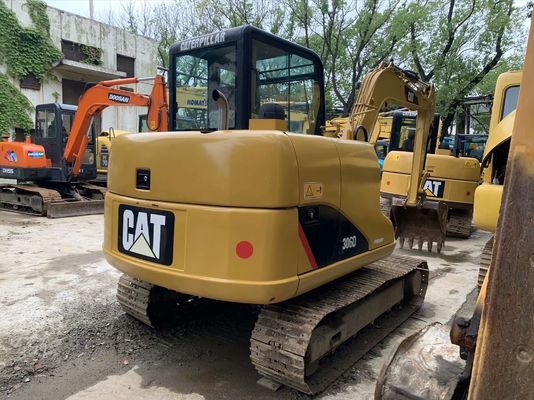کمپکت Caterpillar 306D مینی کرولر Excavator اصلی ژاپن دست دوم