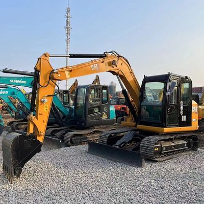 307E2 استفاده شده CAT Excavator 2019 سال قدرتمند ماشین حفاری دست دوم