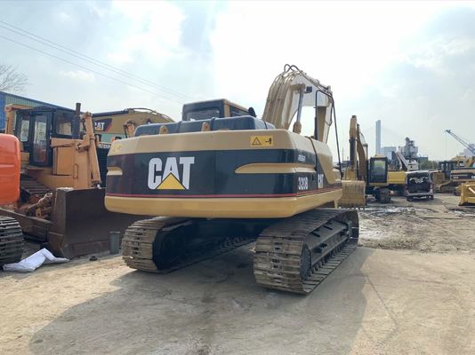 قدرت بالا 320B استفاده شده CAT حفاری ایمنی عملیات 20 تن حفاری