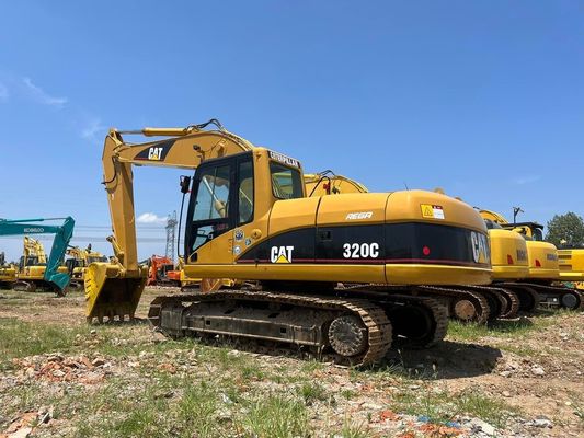 320C استفاده شده CAT حفاری Caterpillar 20 تن حفاری عملیات ایمنی ژاپن