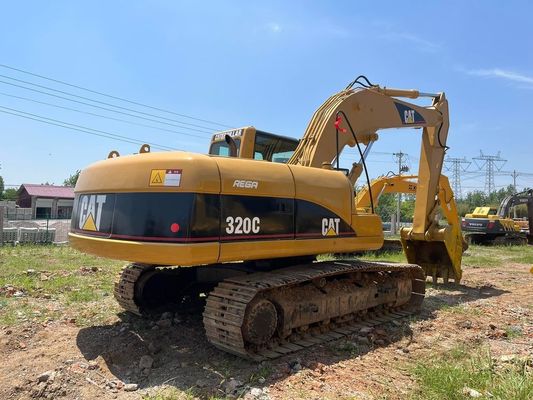 320C استفاده شده CAT حفاری Caterpillar 20 تن حفاری عملیات ایمنی ژاپن