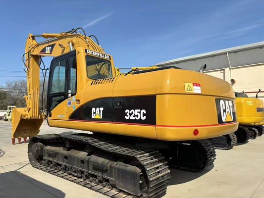هیدرولیک استفاده شده Caterpillar 325C حفاری دید و ایمنی برای ساخت و ساز