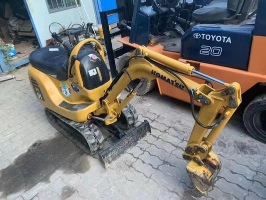 PC01 رنگ اصلی استفاده شده Komatsu مینی حفاری برای کار در داخل