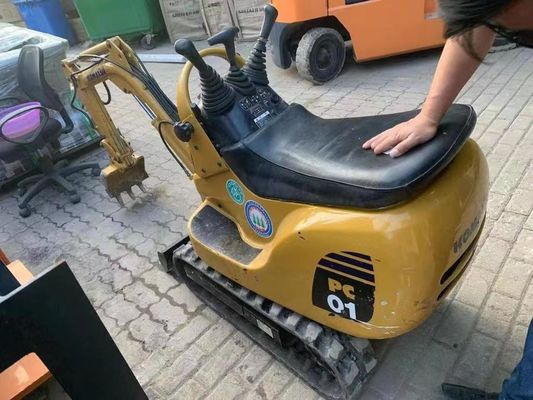 PC01 رنگ اصلی استفاده شده Komatsu مینی حفاری برای کار در داخل