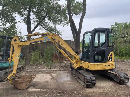 کابین بسته استفاده شده Komatsu Mini Excavator PC40MR-2 PC35MR-2 PC40MR-2