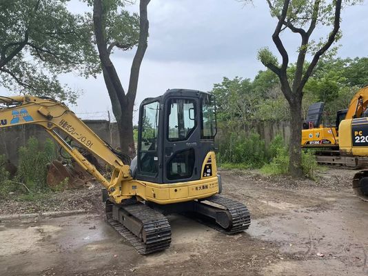 کابین بسته استفاده شده Komatsu Mini Excavator PC40MR-2 PC35MR-2 PC40MR-2