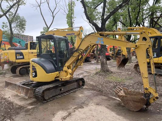 کابین بسته استفاده شده Komatsu Mini Excavator PC40MR-2 PC35MR-2 PC40MR-2