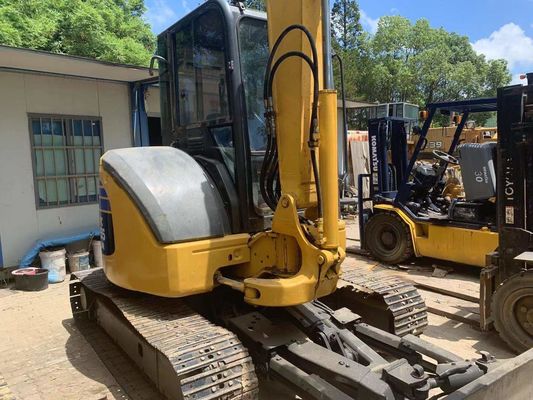 استفاده شده PC50MR-2 Komatsu مینی حفاری کابین بسته برای سایت ساختمانی