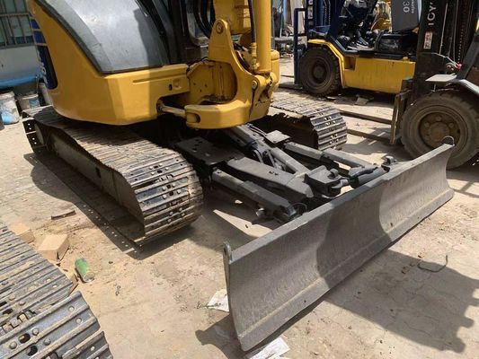 استفاده شده PC50MR-2 Komatsu مینی حفاری کابین بسته برای سایت ساختمانی
