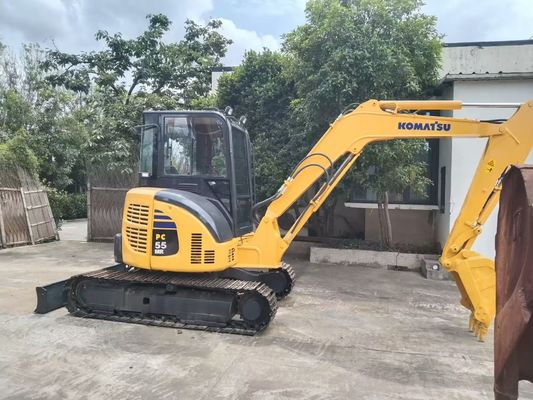 استفاده شده Komatsu PC55MR 2 مینی اصلی ژاپن انرژی کارآمد عملکرد بالا