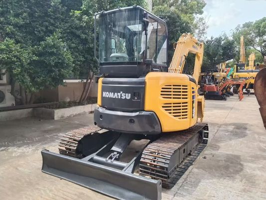 استفاده شده Komatsu PC55MR 2 مینی اصلی ژاپن انرژی کارآمد عملکرد بالا