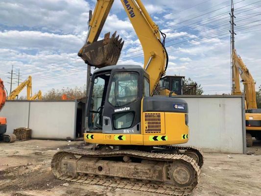 PC128US-2E استفاده شده Komatsu Excavator Crawler 13 تن Excavator دقت بالا