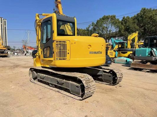 PC128US-8 استفاده شده Komatsu Excavator هیدرولیک Thumb Mini Crawler Excavator