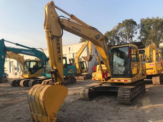 صرفه جویی در انرژی استفاده شده Komatsu PC130 6 Crawler ثبات بالا رنگ اصلی