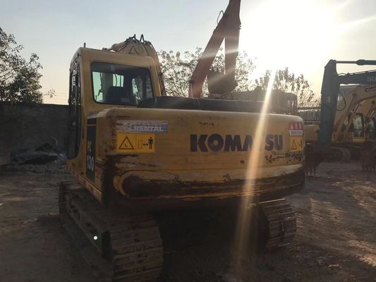 صرفه جویی در انرژی استفاده شده Komatsu PC130 6 Crawler ثبات بالا رنگ اصلی
