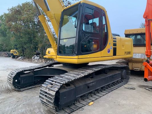 کارایی بالا استفاده شده Komatsu PC200 6 حفاری اصلی ژاپن قدرتمند