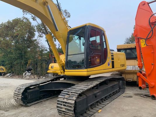 کارایی بالا استفاده شده Komatsu PC200 6 حفاری اصلی ژاپن قدرتمند