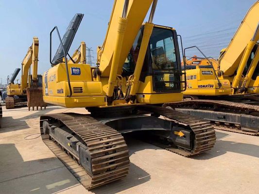 کار آسان استفاده شده Komatsu Excavator PC200-7 اصلی ژاپن 20 تن Excavator