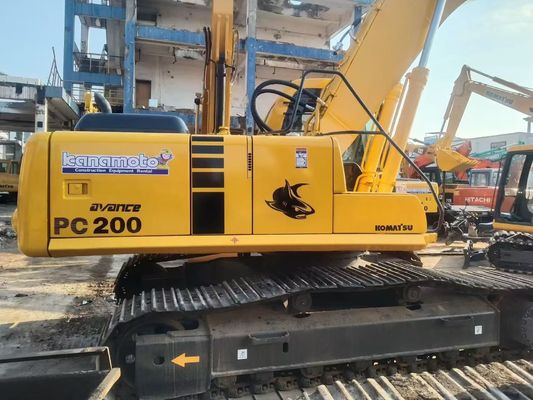ژاپن استفاده شده Komatsu PC220 6 حفاری کار آسان با چکش هیدرولیک
