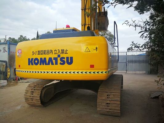 PC220-7 خزنده استفاده شده Komatsu Excavator اصلی ژاپن نگهداری آسان