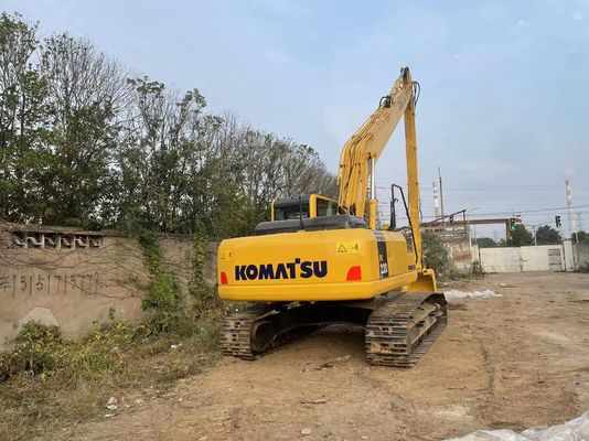 در اصل ژاپن استفاده شده Komatsu Excavator PC220-7 Crawler با بازوی 18 متری