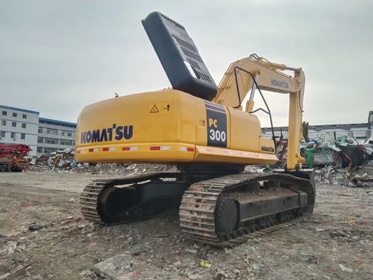 PC300-7 استفاده شده 30 تن Komatsu Excavator مقاوم به خستگی کم سر و صدا برای معدن